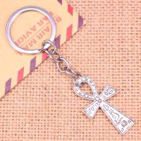 New Fashion Keychain 39x21 mm egyptian ankh life symbol Pendants Men Jewelry Car Chain Souvenir