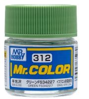 Mr.Color   GREEN FS34277 code  C-312    Mr.hobby