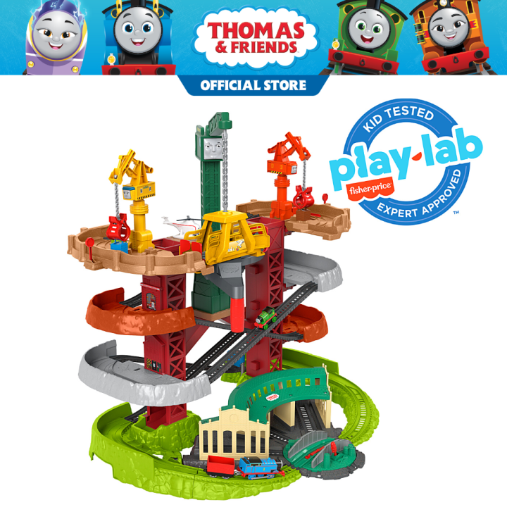 Fisher-Price Thomas And Friends Multi-Level Train Set With Thomas