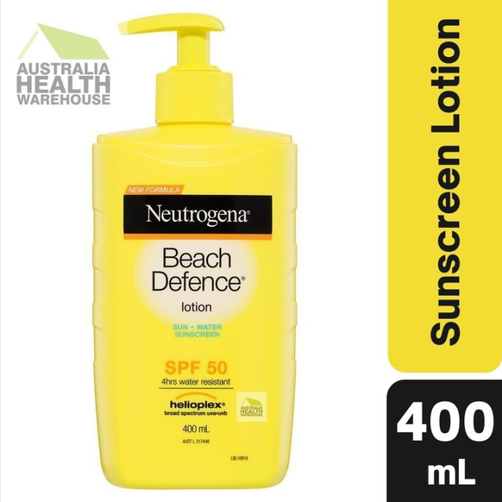 Neutrogena SPF 50 Beach Defence Lotion 400mL July 2025 Lazada Singapore