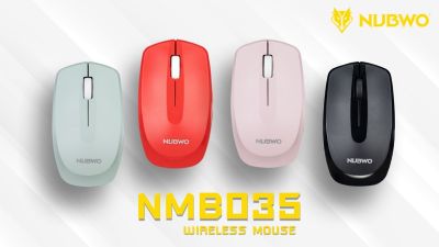 Nubwo NMB-035 Wireless Mouse Silent Click เม้าส์ไร้สายไร้เสียงคลิ๊ก