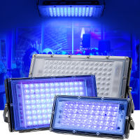 UV DJ Disco Light 100W 150W Stage Light 395nm 400nm อัลตราไวโอเลต Floodlight 220V เรืองแสงไฟปาร์ตี้ Stage Backlight