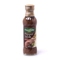 ราคาโดนใจ Hot item? Fountain Pepper Steak Sauce 250ml