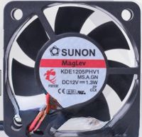 For KDE1205PHV1 Jianzhun SUNON 12V 5CM 5015 3-wire 24V