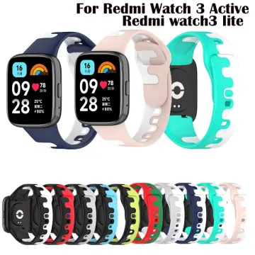 For Xiaomi Redmi Watch 3 Active /3 Lite Watch Silicone Replacement Sport  Strap