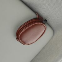 Auto Fastener Glasses Holder Automobiles Interior Visor Sunglasses Holder Clip F19A Eyewear case