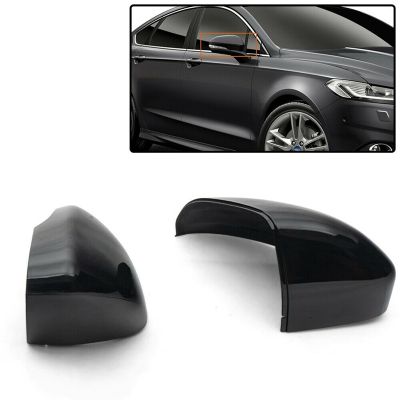 1 Pair Driver &amp; Passenger Side Side Rearview Mirror Cover Cap for Ford Mondeo 2013-2020 Car Styling