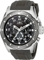 Invicta Mens Speedway Stainless Steel Watch mother-of-pearl Black