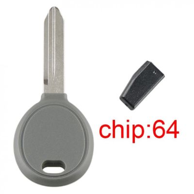 [HOT CPPPPZLQHEN 561] Uncut Blade Blank Car Key Ignition พร้อม64 Transponder Chip Y160 PT สำหรับ Chrysler Dodge Jeep Key Fob Shell