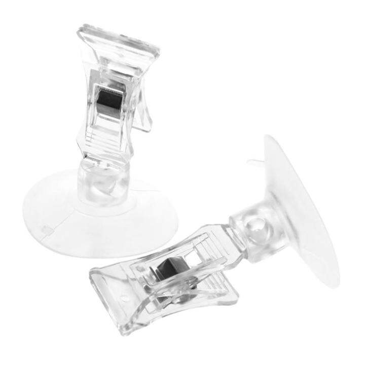 2-pcs-47mm-clear-plastic-wall-suction-cup-clip-clamp