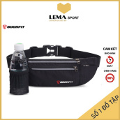 Túi đeo hông, đai đeo bụng chạy bộ có ngăn đựng nước GoodFit GF108RB - Lema Sport