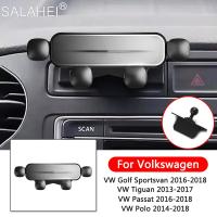 ✒♕ Gravity Car Mobile Phone Mount Holder For Volkswagen VW Tiguan 5N Passat Polo V 6C Golf Sportsvan 2018 2021 Interior Accessories