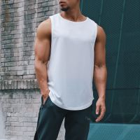 Marathon quick-drying sports vest men 39;s sleeveless waistcoat running training basketball loose fitness vest workout gym tank top