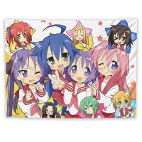 【CW】❉  Anime Star Kawaii Konata Tapestry Wall Hanging Japan Saitama Room Background Blanket