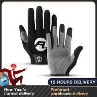 hotx【DT】 Cycling Gloves Men Anti-Silp Mitten Shockproof Breathable Outdoor MTB Riding