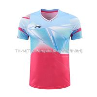 ✼ ☜☄☸2022 new badminton uniforms summer mens and womens short-sleeved tops competition team uniforms