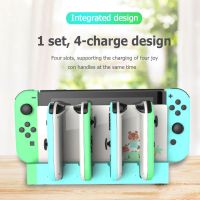 [Enjoy the small store] Controller Charger Holder Fit For Nintendo Switch Joypad Game Console Charging Dock Stand Station For NS OLED With Indicator