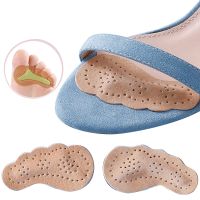 Leather Forefoot Pad for Women Sandals High Heels Non-slip Shoes Insoles for Womens Shoes Insert Adhesive Anti Slip Stickers