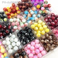 4mm 6mm 8mm Double Salad Glass Beads Loose Spacer Beads for Jewellery Making Diy Handmade Bracelets Necklace Accessories