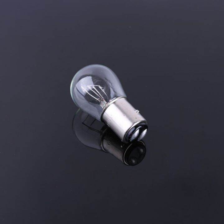 2pcs-p21-5w-s25-12v21-5-bay15d-car-clear-glass-lamp-brake-tail-bulb-halogen-lamp