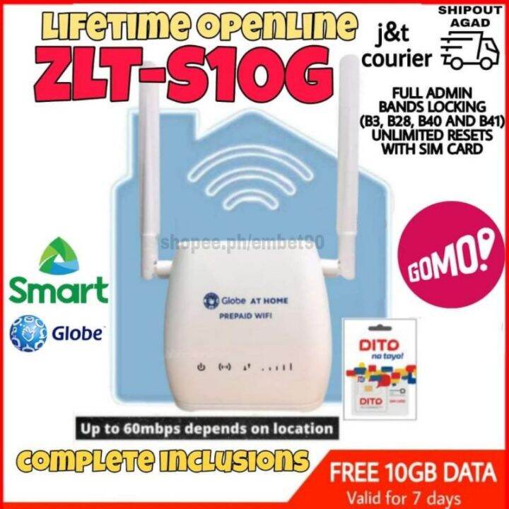 Pldt Home Prepaid Wifi Openline LTE Advanced Cat6 D2k Greenpacket with