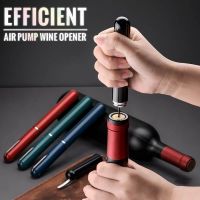 Enhanced Air Pump Pressure Wine Bottle Opener Stainless Steel Pin Cork Remover Pneumatic Corkscrew Kitchen Tool Bar Accessories