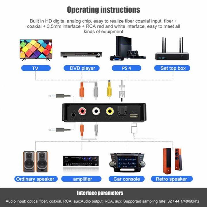 nfc-bluetooth-5-0-transmitter-receiver-fm-stereo-aux-3-5mm-jack-rca-optical-wireless-handsfree-call-audio-adapter-tv
