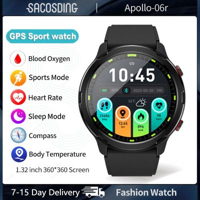 2023 New GPS Outdoor Smart Watch Compass Fitness IP68 Waterproof Men Smartwatch Lady Clock Blood Oxygen Health Watches+Box IP68