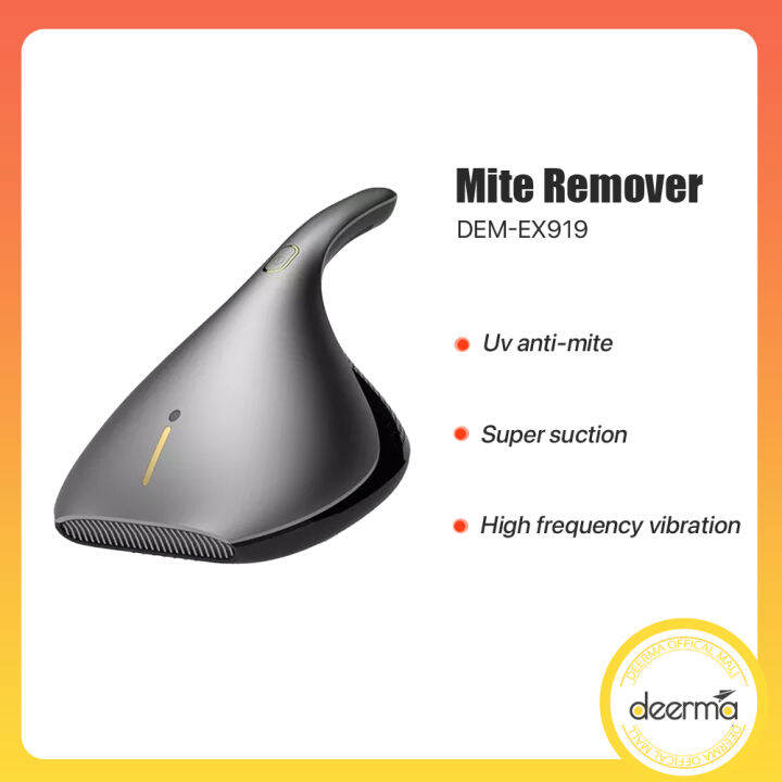 Deerma EX919 Dust Mite Vacuum Cleaner Powerful Mites Remover with UV Light and HEPA Filter For