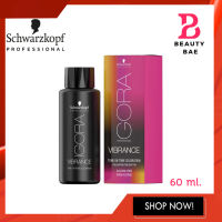 แท้/ถูก Schwarzkopf Igora Vibrance Tone On Tone ชวาสคอฟ อีโกร่า ไวแบนด์ สีเคลือบ 60มล.