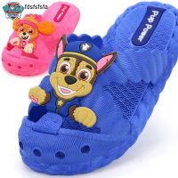 PAW Patrol รองเท้าแตะเด็ก,รองเท้าใส่ในบ้านกันลื่นลายการ์ตูนสำหรับเด็กชายและเด็กหญิงสำหรับฤดูร้อน