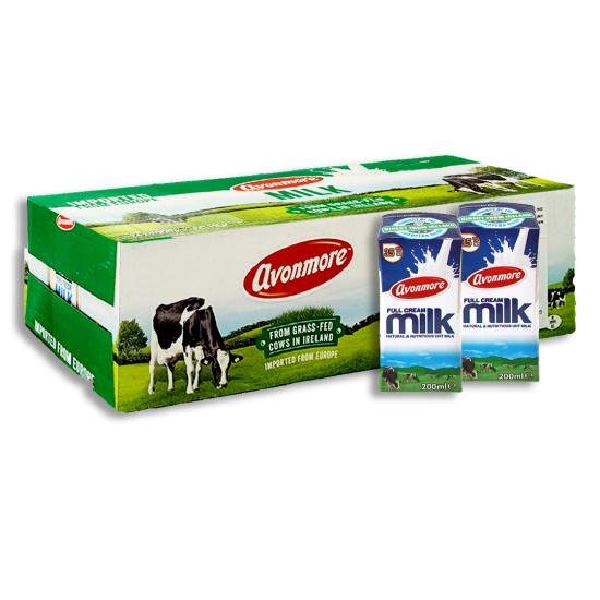Thùng 24 hộp sữa tươi nguyên kem avonmore 200ml - sữa nhập khẩu iceland - ảnh sản phẩm 1