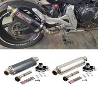 Motorcycle Exhaust Yoshimura USA Muffler Pipe escape moto Stainless Steel Tube For Honda Z900 R1 R3 R6 CBR300 Z1000 NVX PCX125