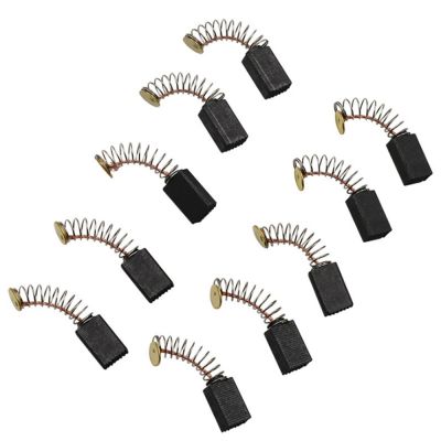 10pcs5x8x13mm Motor Carbon Brushes Springs&amp;Wires Power Tool Electric Angle Grinder Hammer Saw for Makita CB50 CB51 CB60 Drill Rotary Tool Parts Access