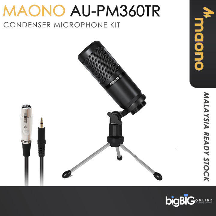 Maono AU-PM360TR Condenser Podcast Microphone | Lazada