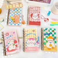 [COD] girly heart loose-leaf hand ledger set gift box girl a6 detachable diary notebook sub-net celebrity