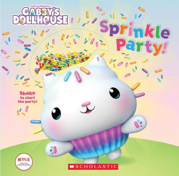 หนังสืออังกฤษมาใหม่ Sprinkle Party! (Dreamworks Gabby's Dollhouse