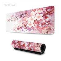 Blossom Pink Cherry Sakura Mouse Pad Gaming XL Computer Mousepad XXL Desk Mats Carpet Soft Anti Slip Table Mat Desktop Mouse Pad