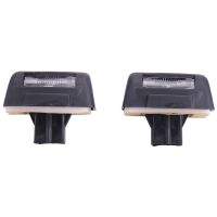 2Pcs License Plate Tag Light Car Rear License Plate Light for Ford Transit MK5 MK6 MK7 86VB-13550-AC