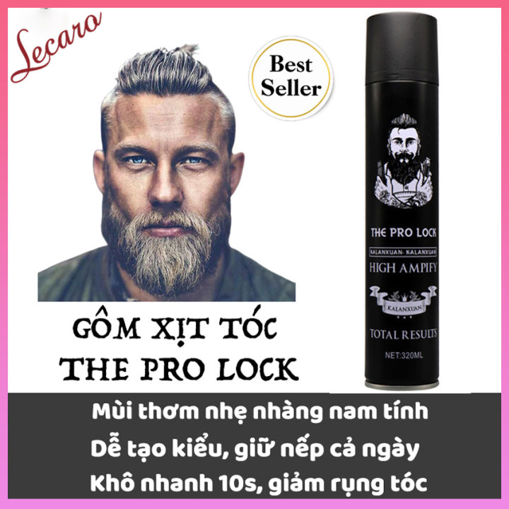 Wax for man  Chuyên sáp vuốt tóc chính hãng  Gôm xịt tóc Colmav  Professional Hair Spray tặng lược  dầu gội Aurane 40ml