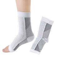 【CW】 2Pairs Foot fatigue compression foot sleeve Ankle Support Cycle Basketball Socks Outdoor Brace