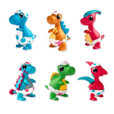 Dinosaur eggs blind box animal dolls toys animal model of fancy mini dinosaur tyrannosaurus rex simulation model