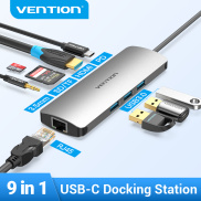 Vention Hub Type C HUB USB C Sang HDMI USB 3.0 Bộ Chuyển Đổi Thunderbolt 3