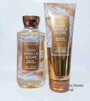 เซตคู่เจลอาบน้ำ+ครีม Bath &amp; Body Works กลิ่น Warm Vanilla Sugar