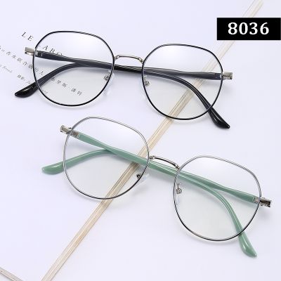 แว่นกรองแสง สีฟ้า แว่น สไตล์เกาหลี รุ่น 8036
