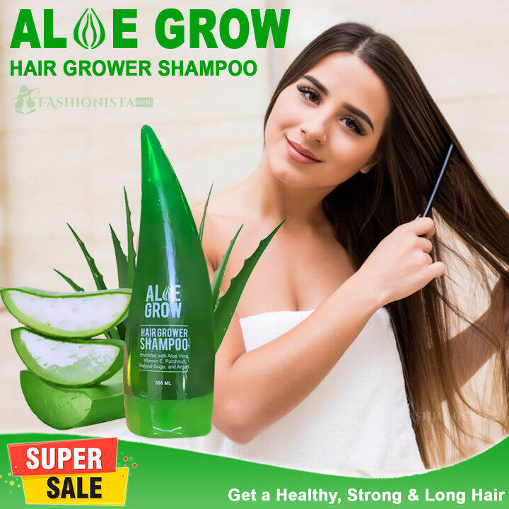 Authentic Aloe Grow Hair Grower Shampoo Lazada PH