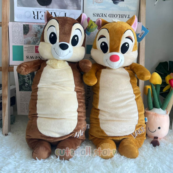 หมอนข้าง-ตุ๊กตา-chip-dale-ชิพ-แอนด์-เดล-ขนาด-30-นิ้ว-ลิขสิทธิ์แท้-disney-หมอนข้าง-หมอนข้างชิพ-หมอนข้างเดล