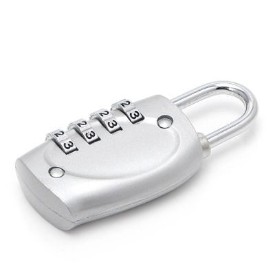 กุญแจล็อกด้วยรหัสผ่านโลหะสำหรับกระเป๋าเดินทางรหัส4ล็อครหัสผ่านตัวเลขมาใหม่ล่าสุด US304กระเป๋าเดินทาง