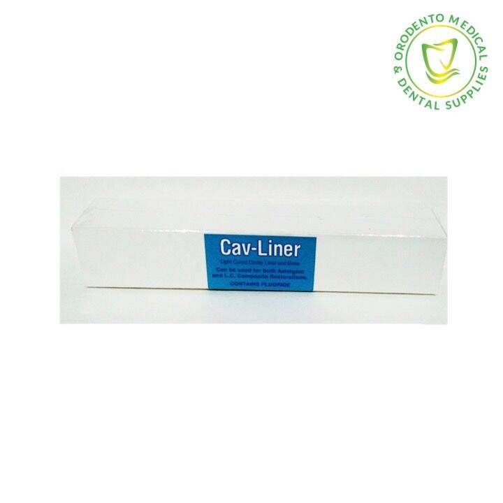 CavLiner Light Cured Cavity Liner and Base Dental Lazada PH