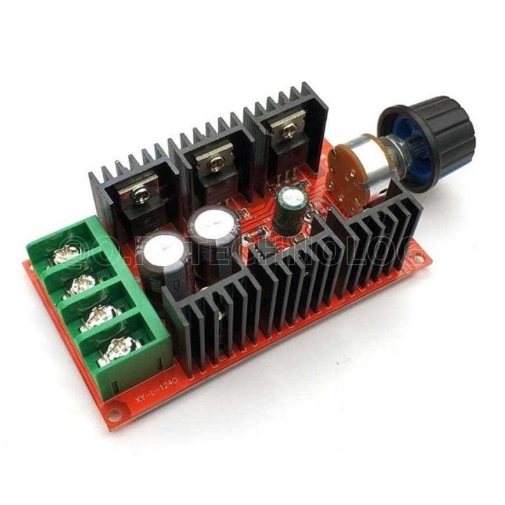 1ชิ้น-na621-ที่ควบคุมความเร็ว-pwm-มอเตอร์-ปรับค่าได้-dc-electronic-speeder-pwm-motor-speed-controller-input-voltage-9-50vdc-2000w-40a